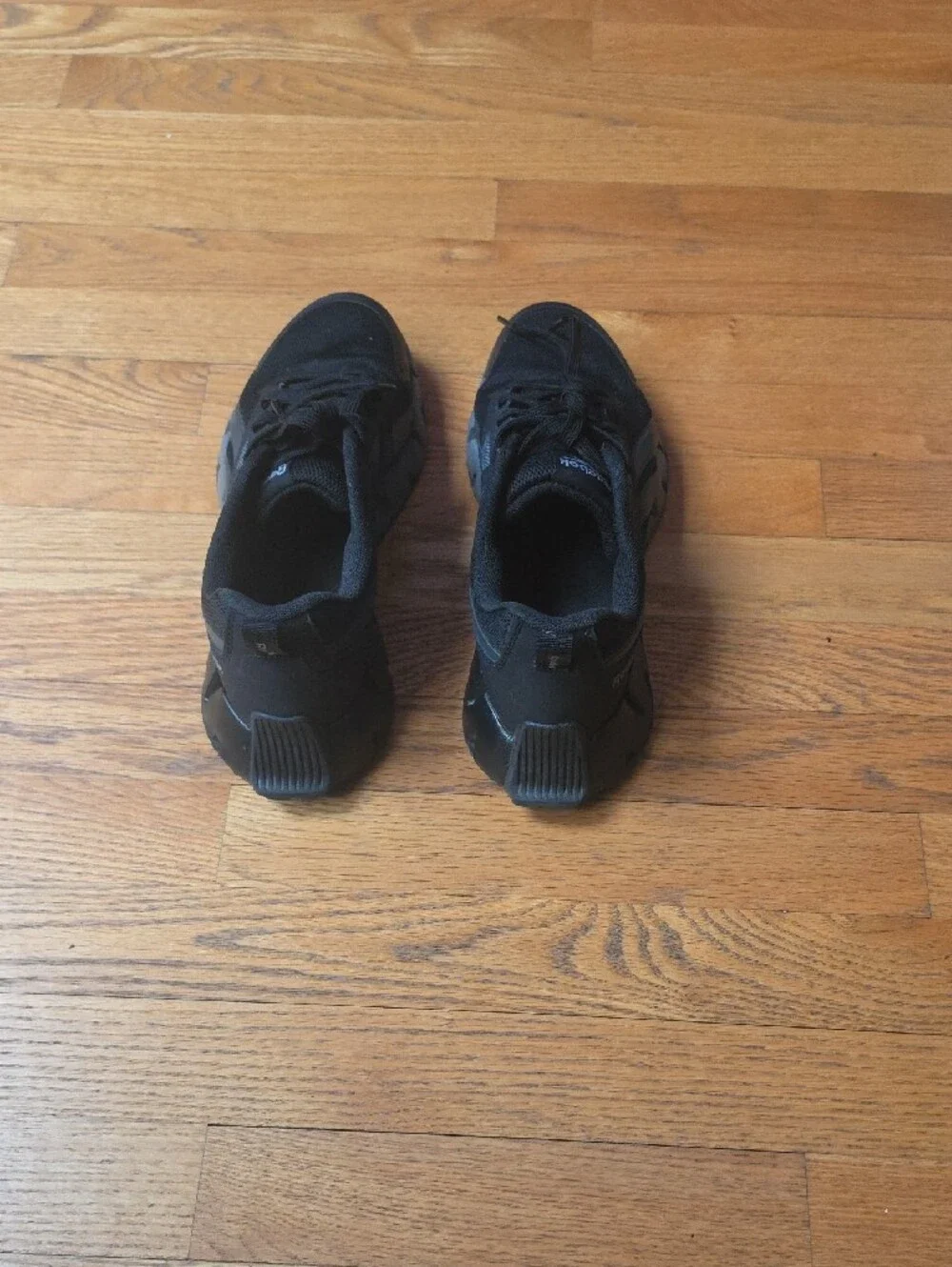 Reebok Zig Dynamica Black Low-Top Athletic Sneakers